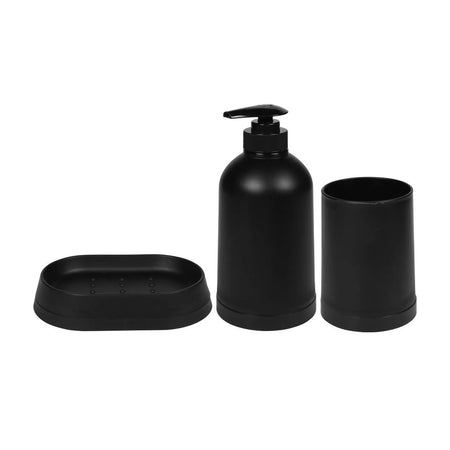 Benson Care Badkamerset zwart 3 dlg