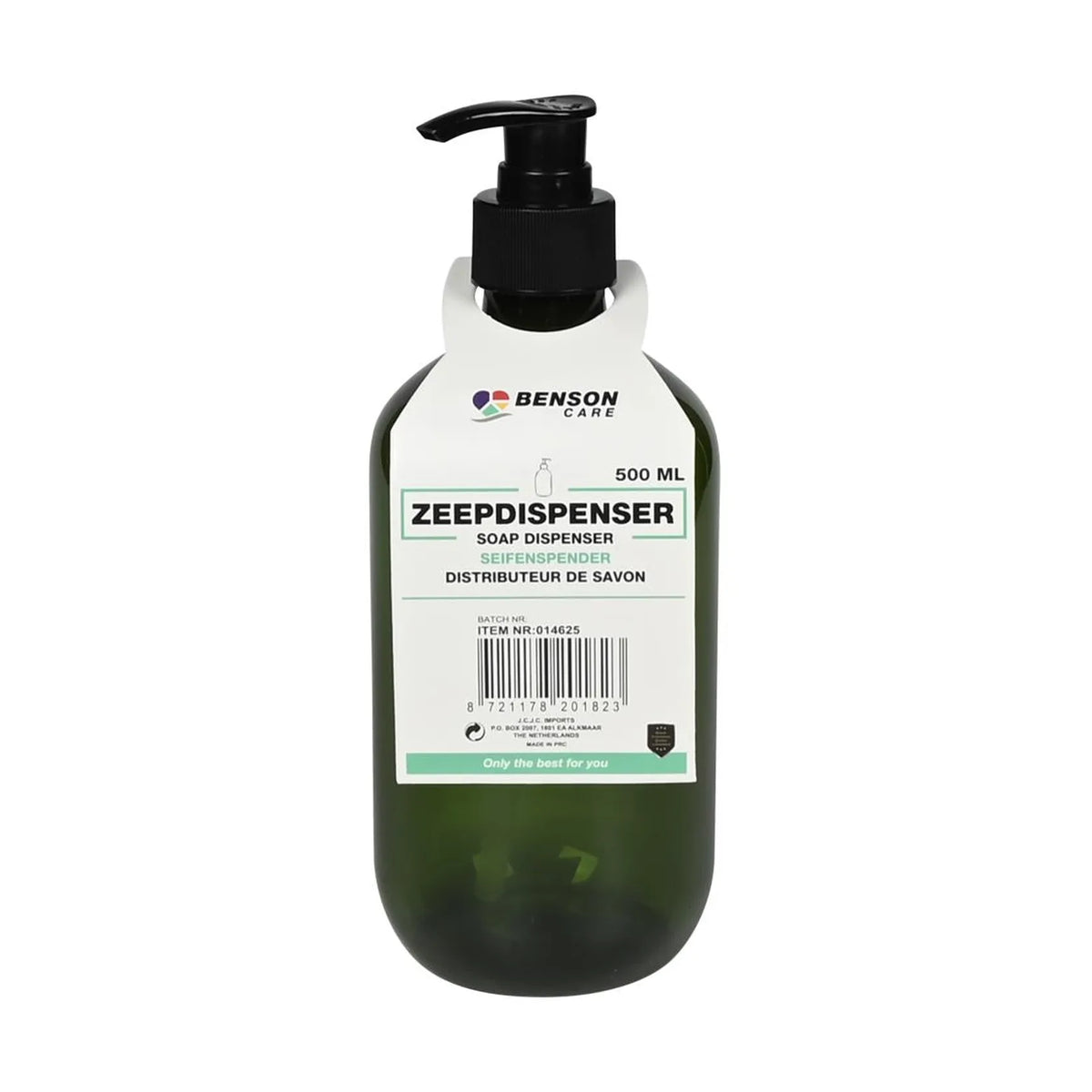 Benson Care Zeepdispenser groen