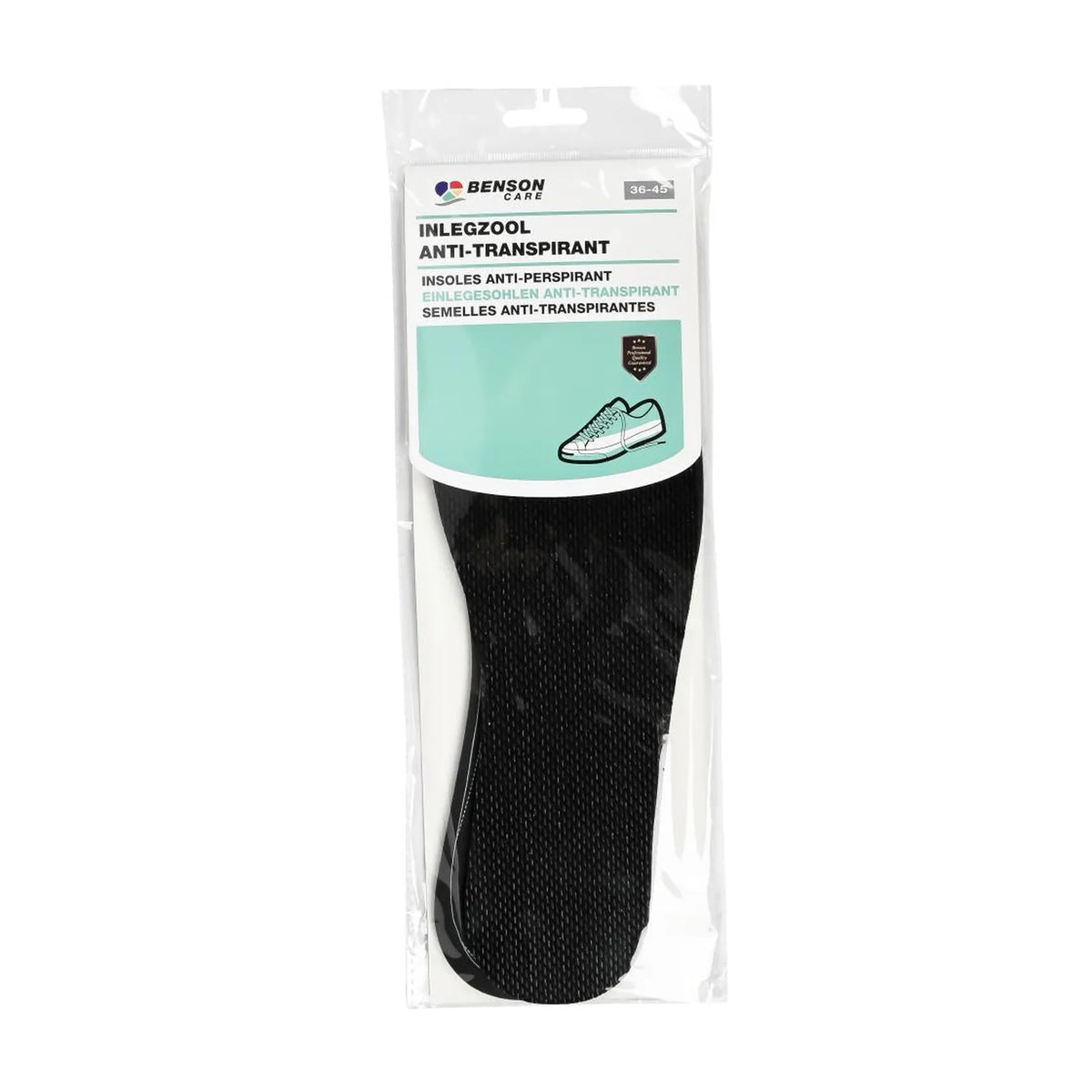 Benson Care Inlegzool anti-transpirant maat 36-45