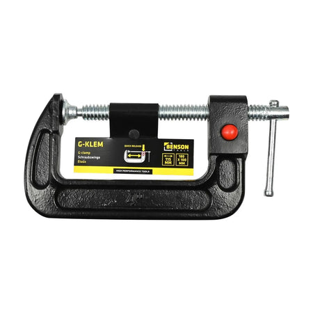 Benson Tools G-klem 180 x 100 mm quick release