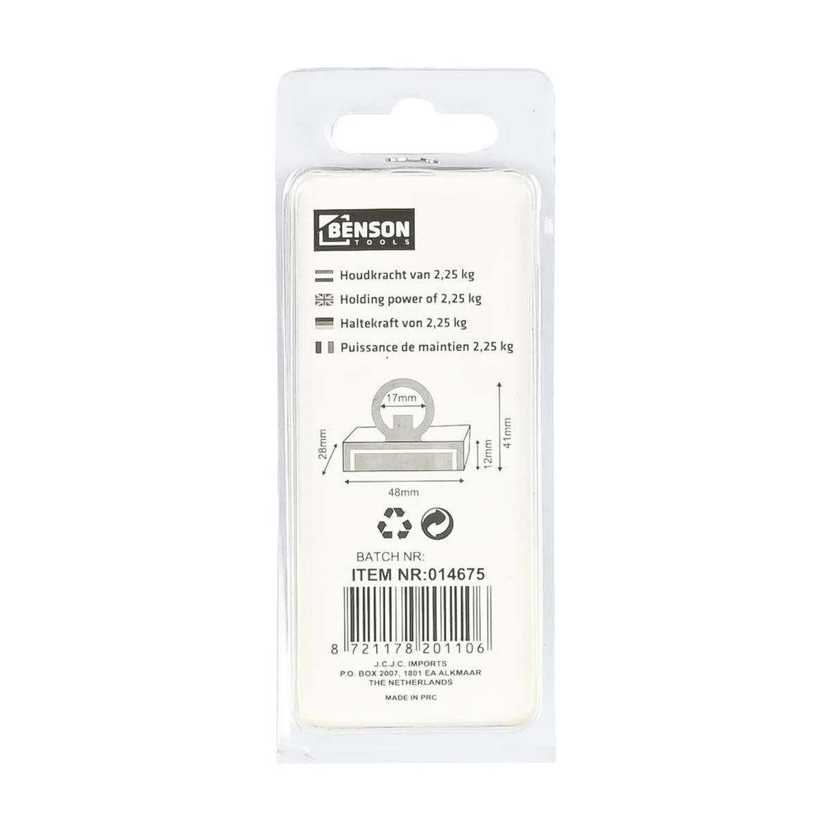 Benson Tools Magneet met oog