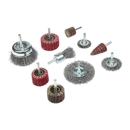 Benson Tools Borstel set voor boormachine 10 dlg