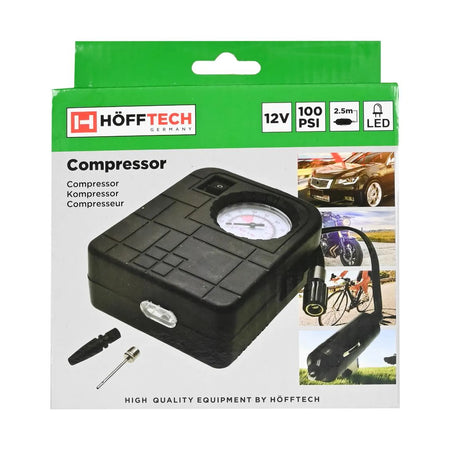 Höfftech Compressor 12V 100 psi compact