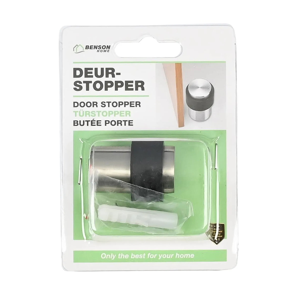 Benson Deurstopper Zilver