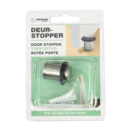 Benson Deurstopper mini Zilver