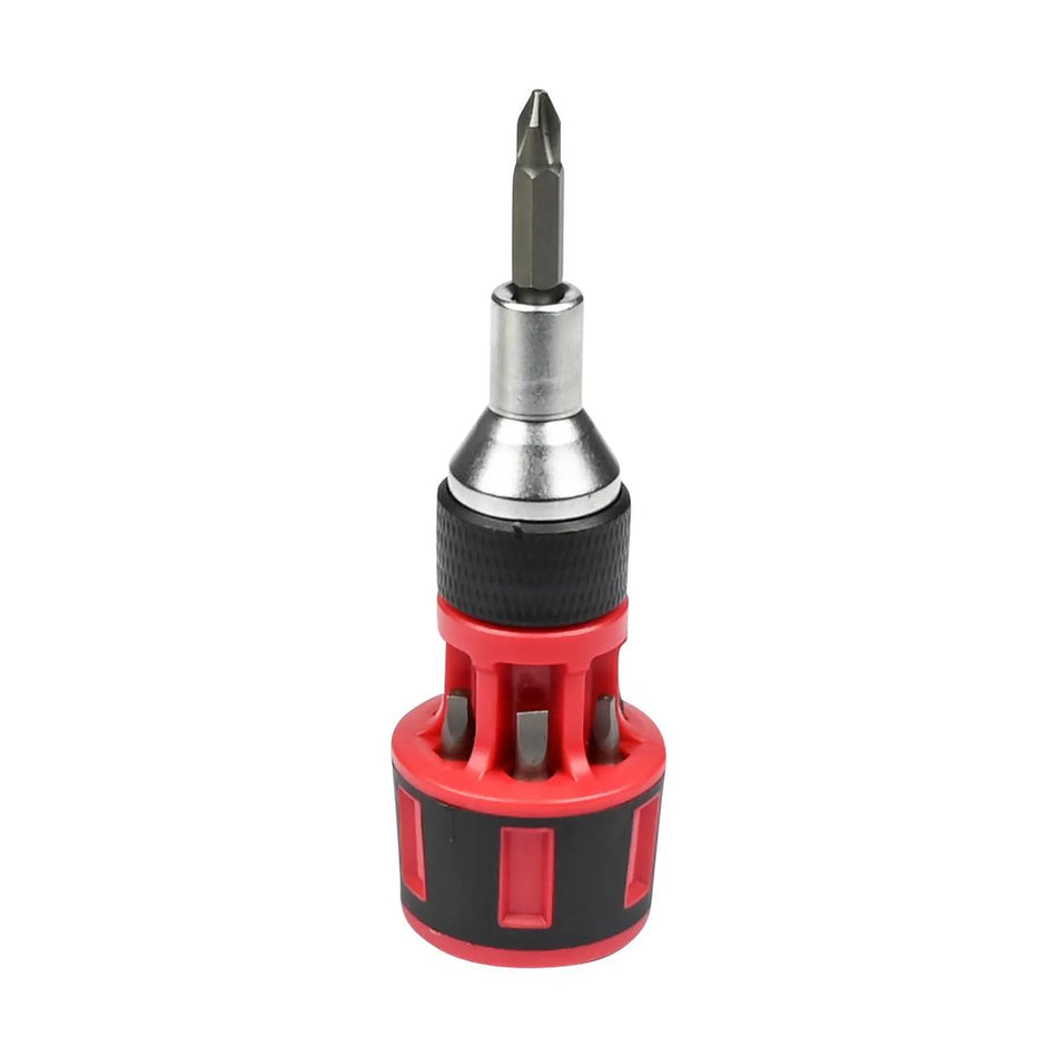 Benson Tools Schroevendraaier ratel stubby met bits 7 dlg