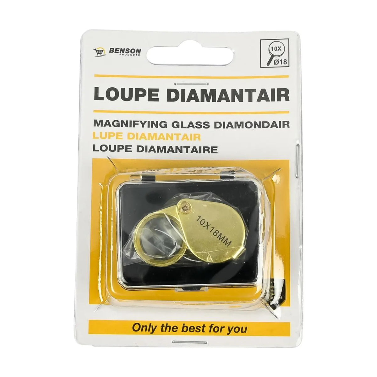 Benson Loupe diamantair goud