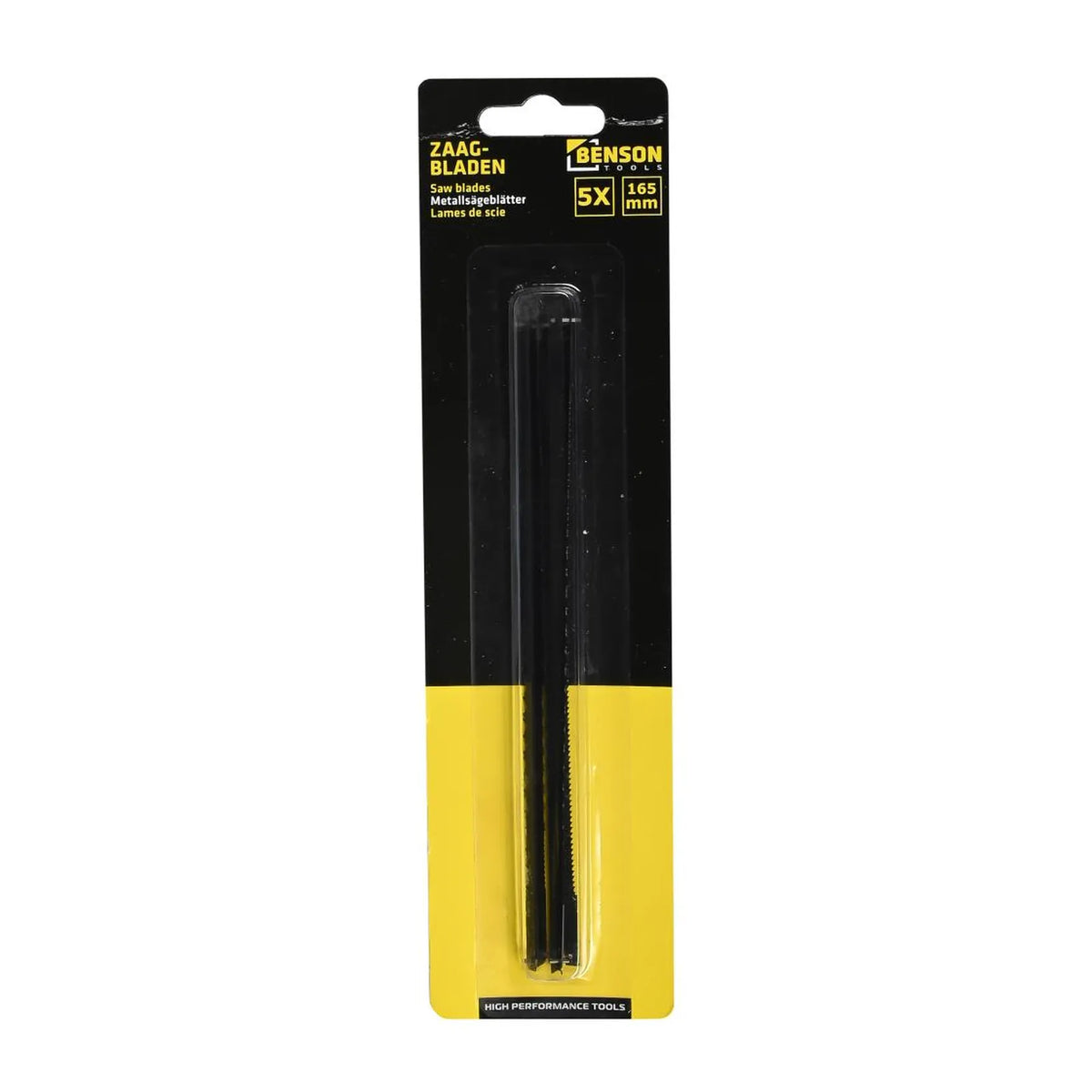 Benson Tools Zaagbladen 165 mm 5 dlg