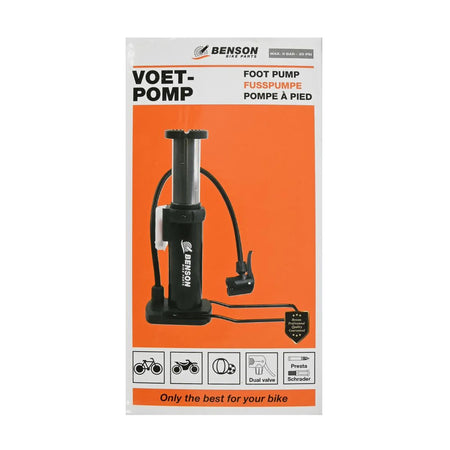 Benson Bike Parts Voetpomp