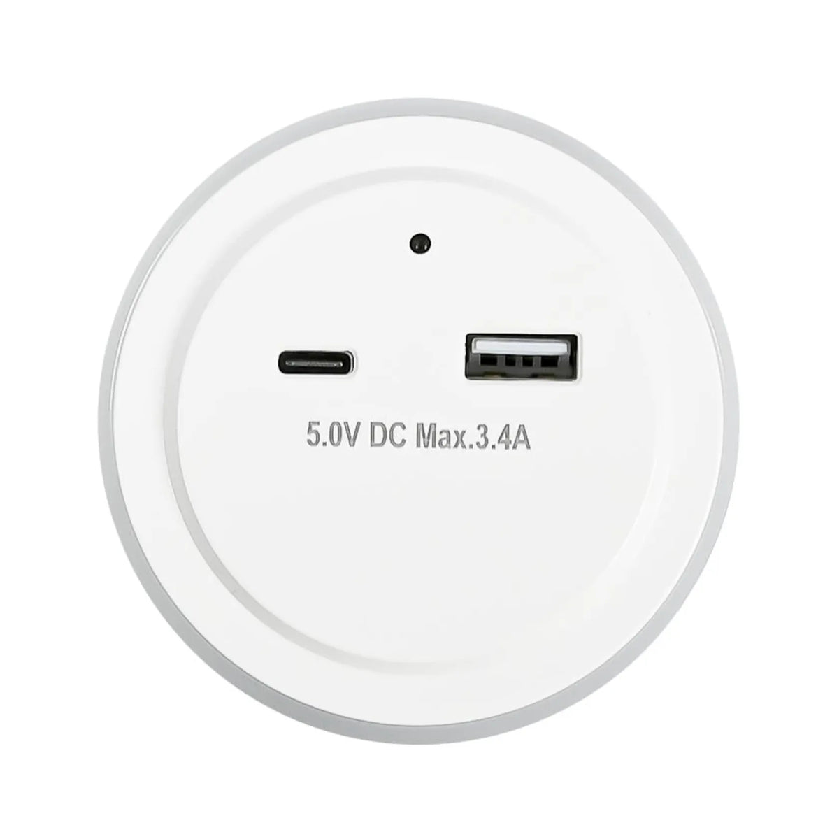 Benson Electric Nachtlamp USB-A en USB-C met sensor