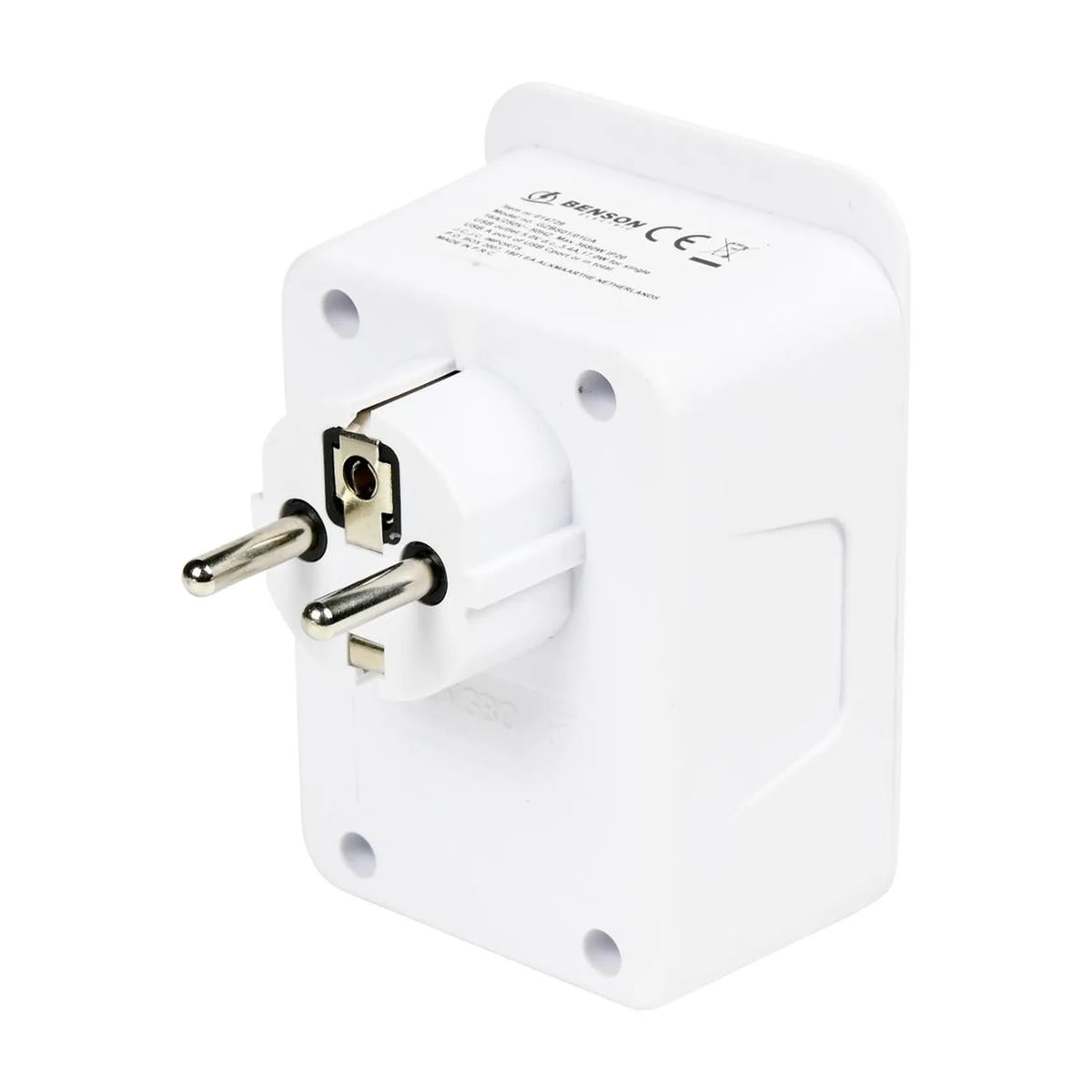 Benson Electric Stopcontact RA met 2 USB-A en 2 USB-C oplader
