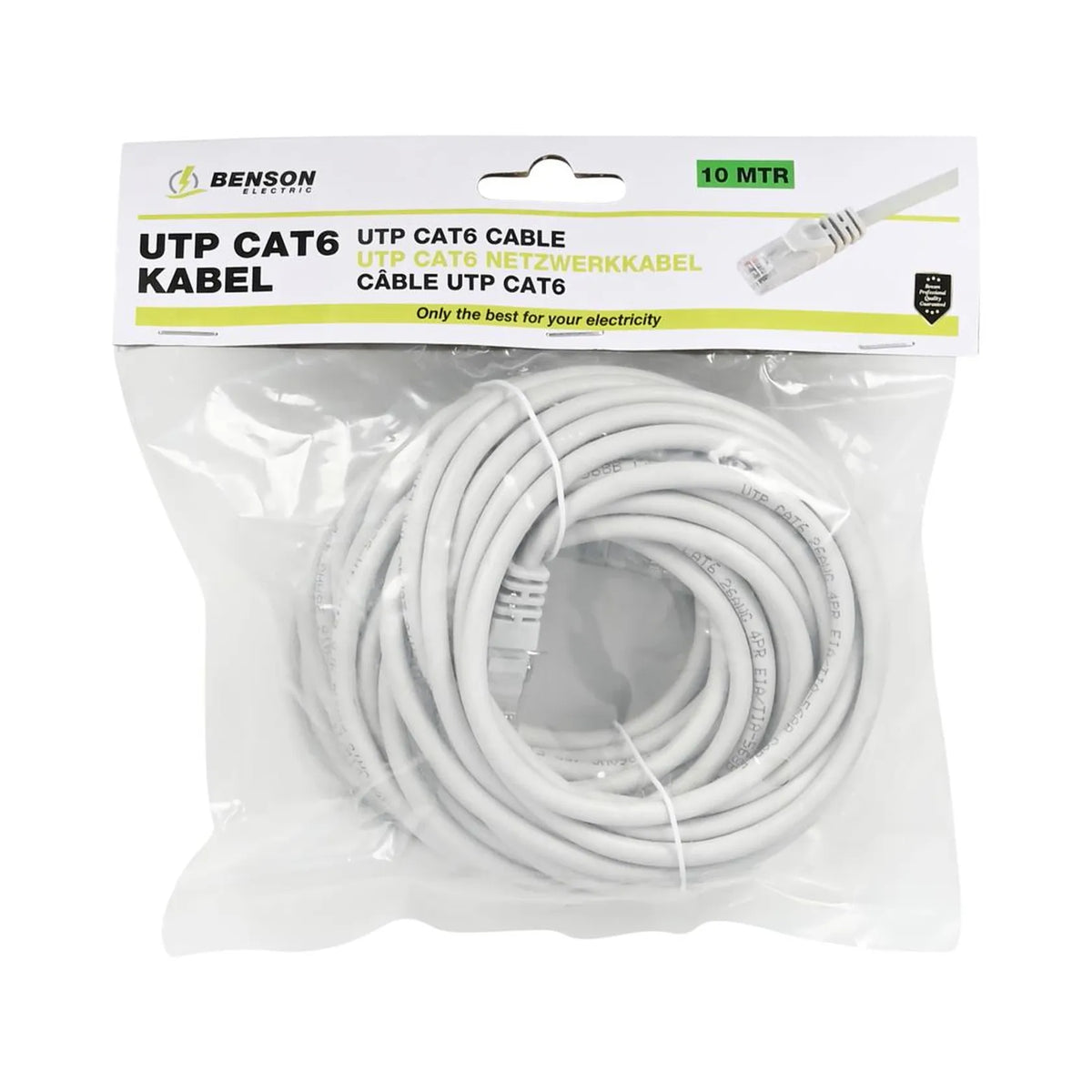 Benson Electric UTP CAT6 kabel 10 mtr