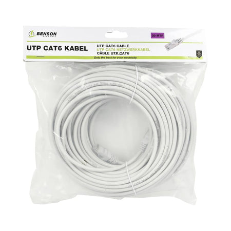 Benson Electric UTP CAT6 kabel 30 mtr