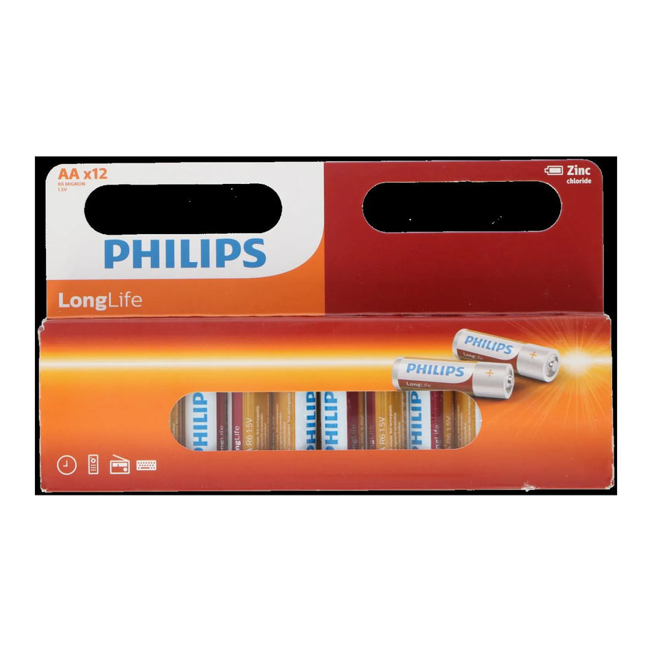 Philips Longlife AA 12 dlg