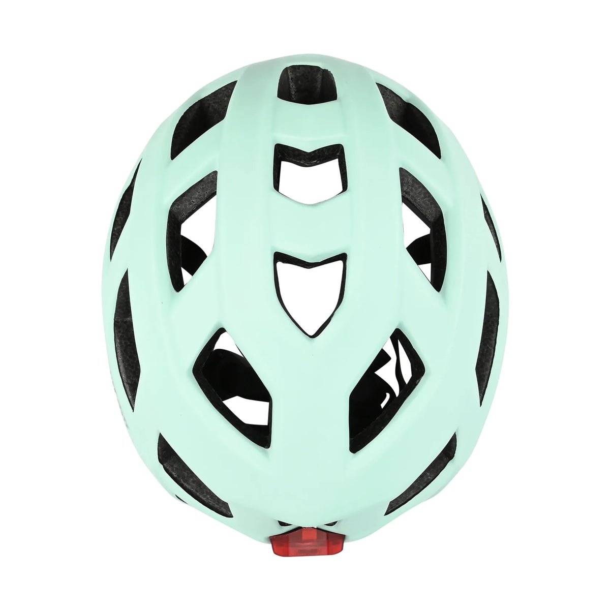 Benson Bike Parts Fietshelm volwassenen met verlichting mint groen M