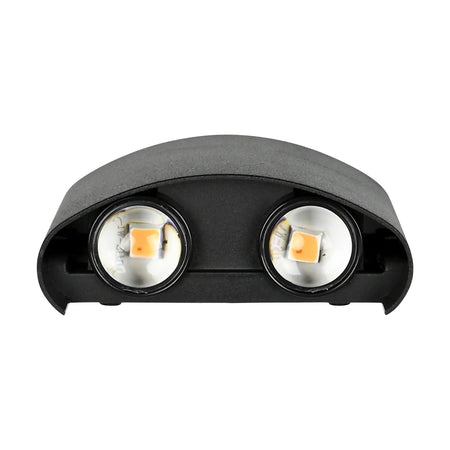 Höfftech LED Wandlamp half rond up&down light 2 lampen IP65