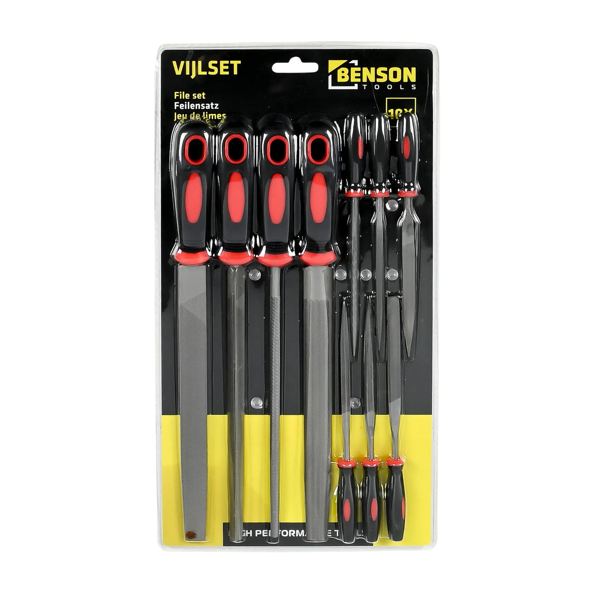 Benson Tools Vijlset 10 dlg