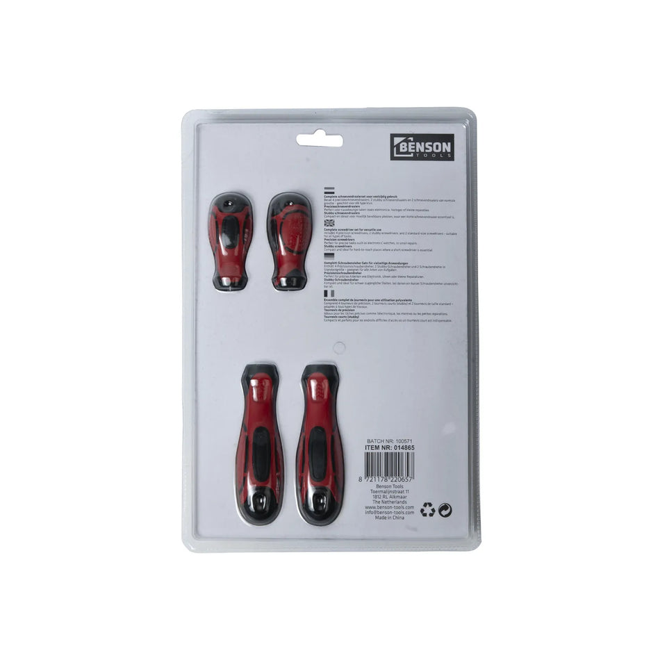 Benson Tools Schroevendraaier set 8 dlg