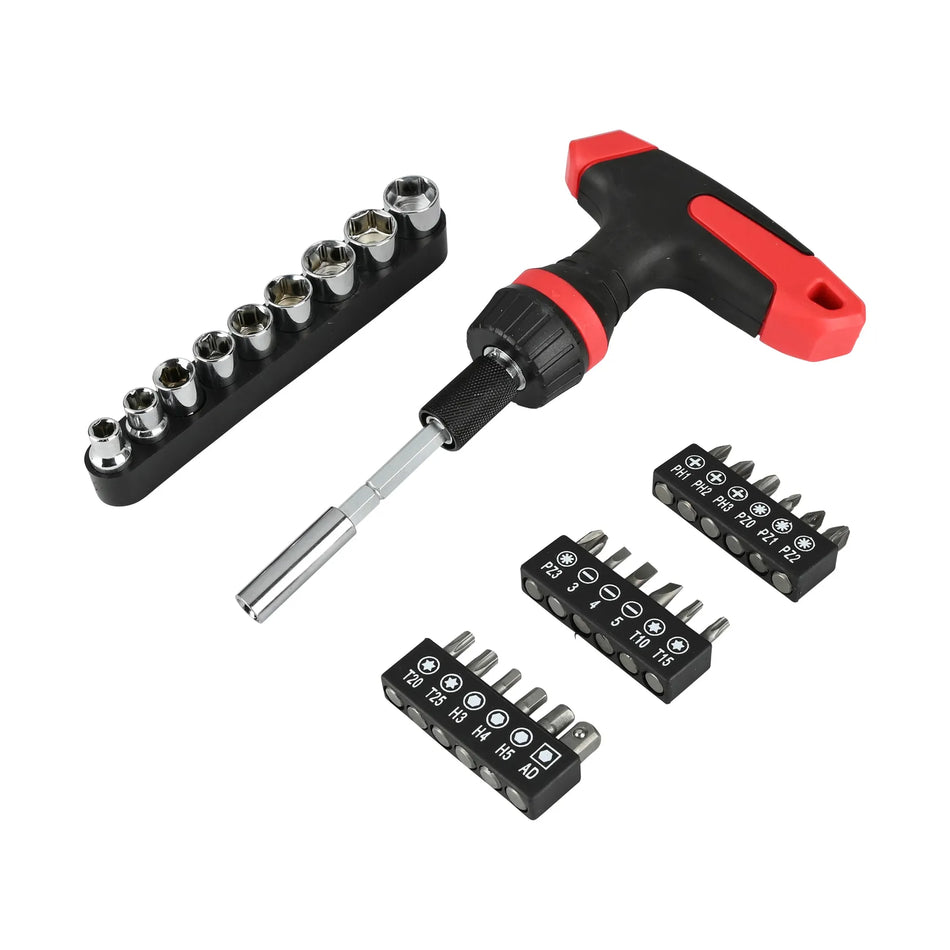 Benson Tools Ratel T-greep bits doppen 29 dlg