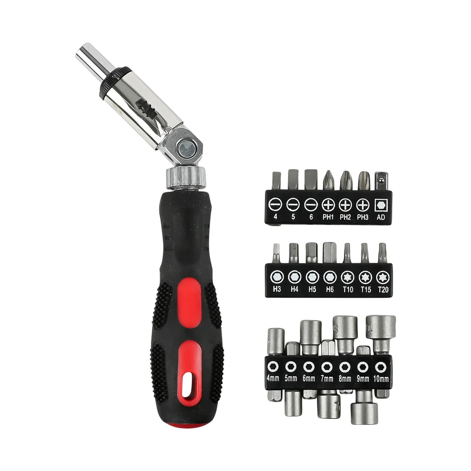 Benson Tools Ratel schroevendraaier bits 37 dlg