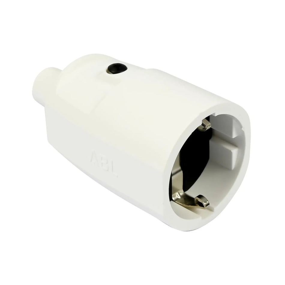 Benson Electric Stekker PVC contra + RA wit