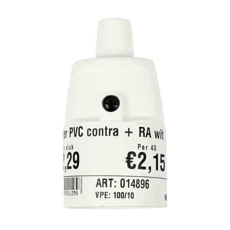 Benson Electric Stekker PVC contra + RA wit