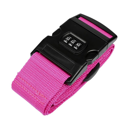 Benson Outdoor Kofferspanband + cijferslot fuchsia