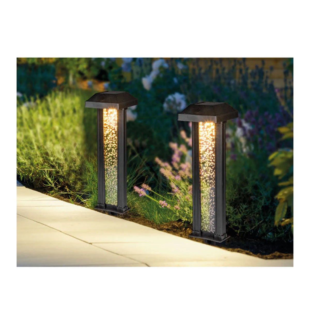 Benson Garden Tuinlamp solar paneel 30.5 cm display