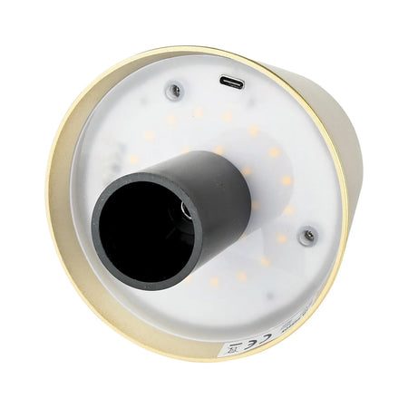 Benson Electric Flessenlamp goud