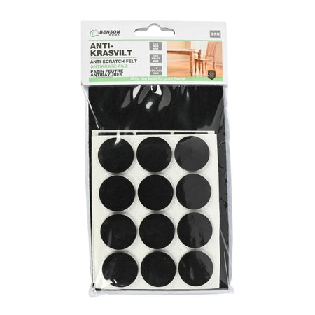 Benson Antikrasvilt set 25 dlg zwart