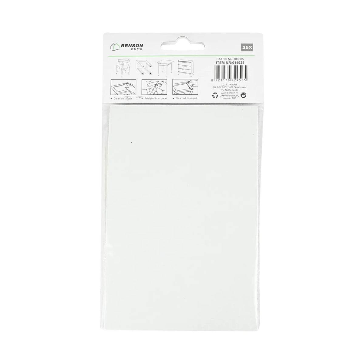 Benson Antikrasvilt set 25 dlg bruin