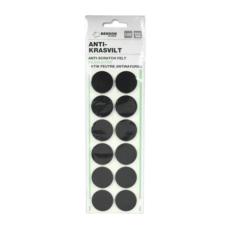 Benson Antikrasvilt ø28 mm 12 dlg zwart