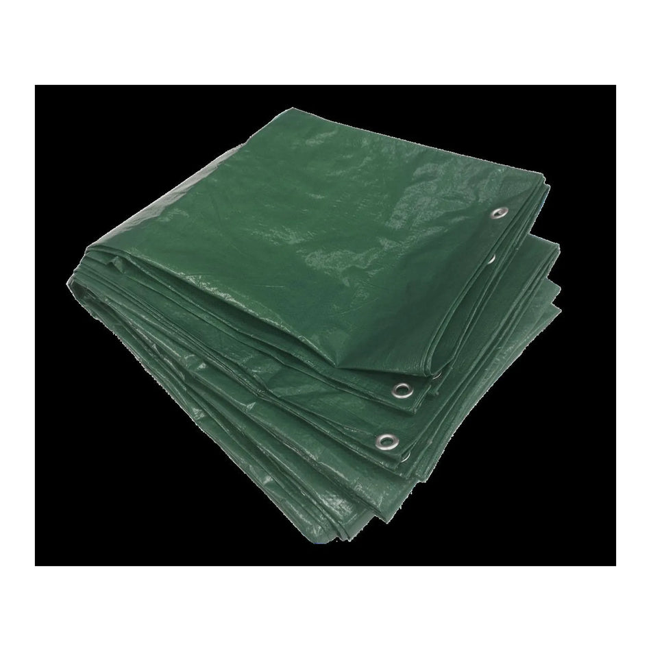 Benson Tools Dekzeil 8 x 10 mtr groen profi