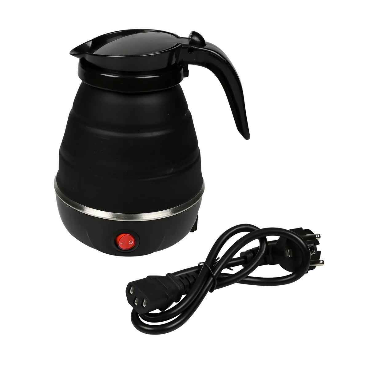 Benson Waterkoker opvouwbaar 600 ml zwart