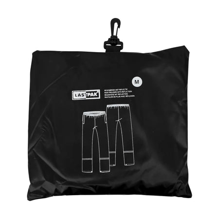 Lastpak Regenbroek zwart met reflectie maat XXXL
