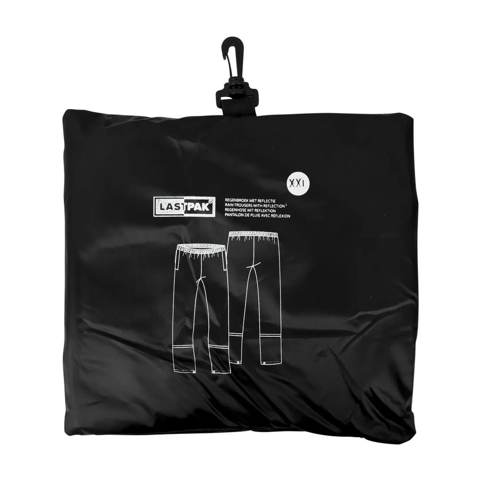 Lastpak Regenbroek zwart met reflectie maat XXL