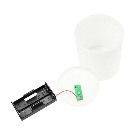 Benson Outdoor Rouwlicht op batterij wit