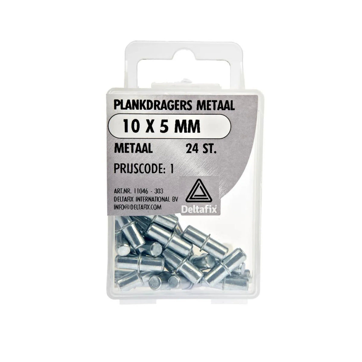 Deltafix Plankdragers metaal 10 x 5 mm 24 stuks