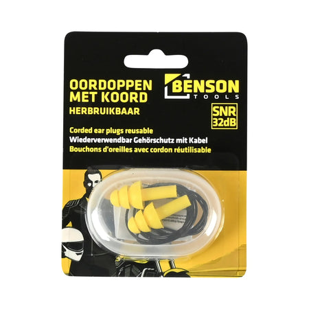 Benson Oordoppen met koord herbruikbaar
