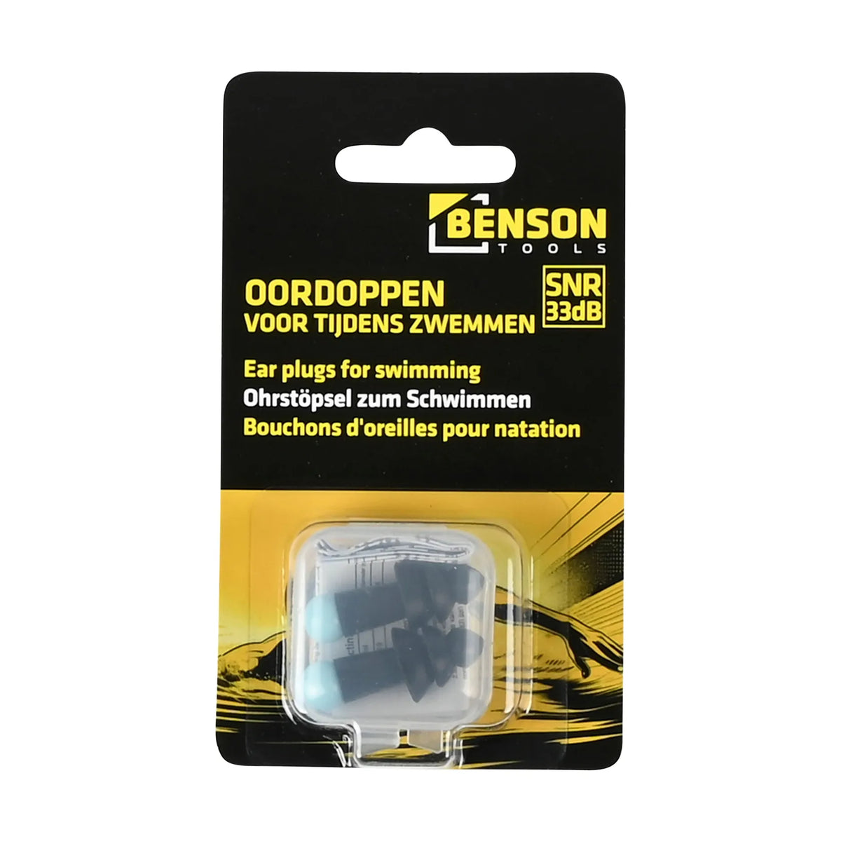 Benson Oordoppen zwemmen