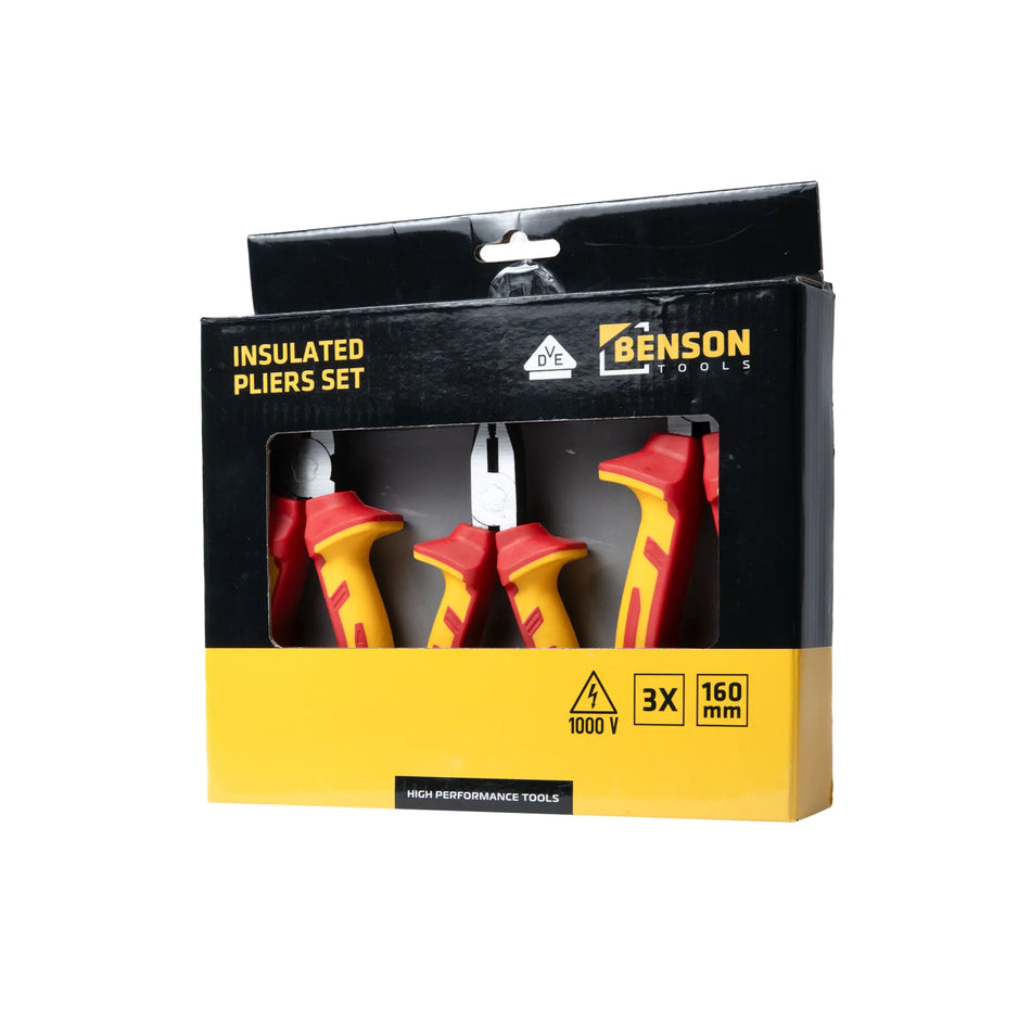Benson Tools Tangenset 3 dlg VDE
