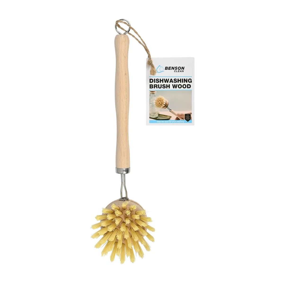Benson Clean Afwasborstel hout