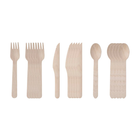 Benson Bestekset hout 18 dlg