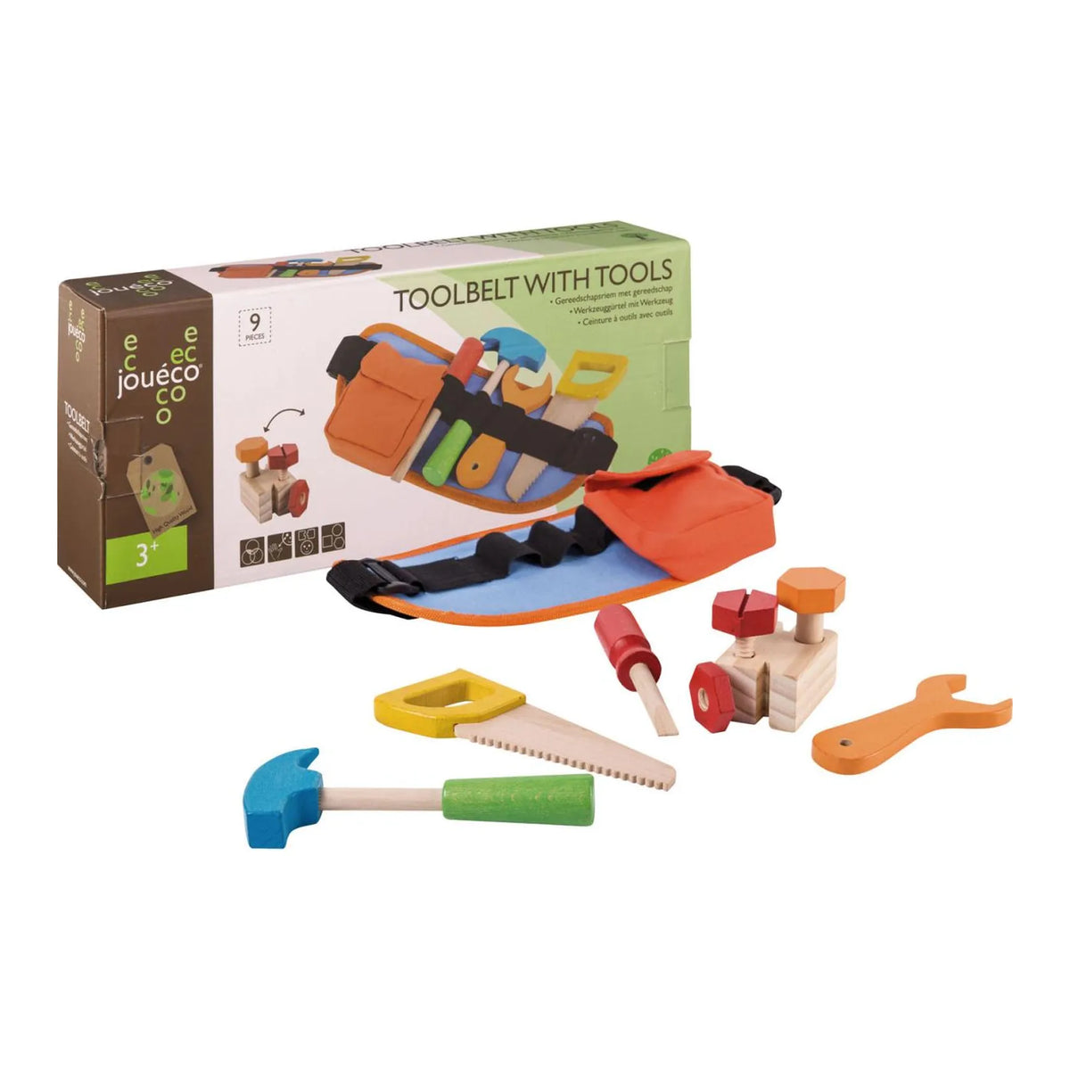Gereedschapsset houten speelgoed
