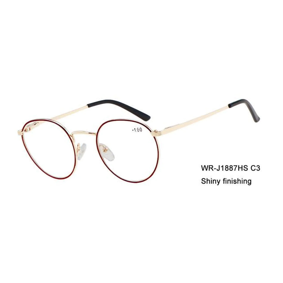 Benson Optics Leesbril Madrid goud/bruin display