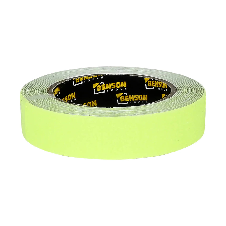 Benson Tools Anti-slip tape glow-in-the-dark 25 mm x 5 mtr
