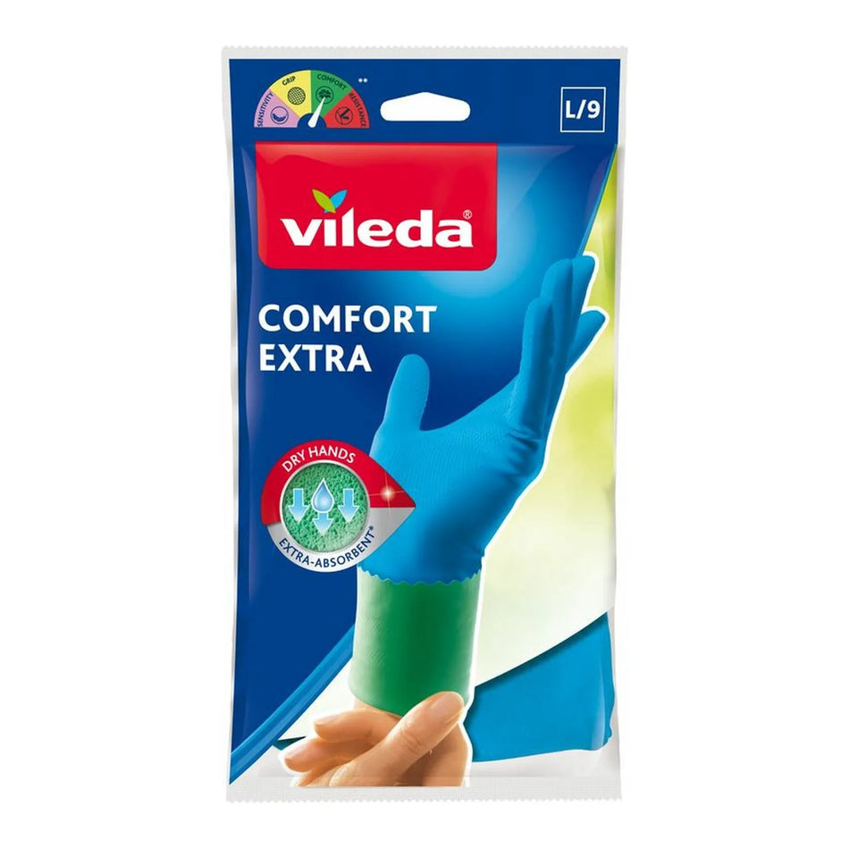 Vileda gloves comfort & care Size L