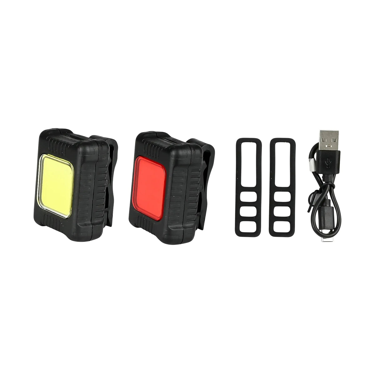 Benson Bike Parts Fietslampen set oplaadbaar
