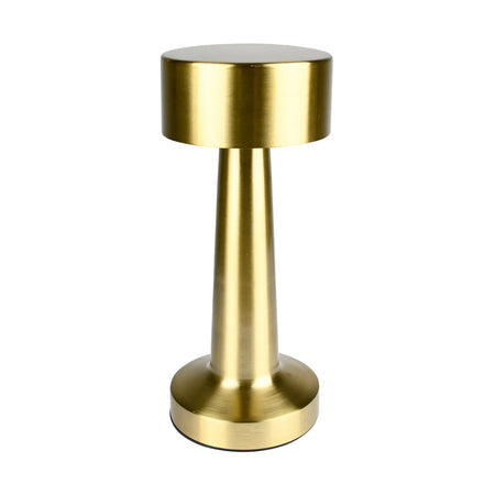 Benson Electric LED Tafellamp dimbaar oplaadbaar touch goud
