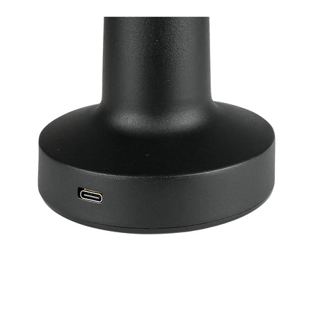 Benson Electric LED Tafellamp dimbaar oplaadbaar touch zwart